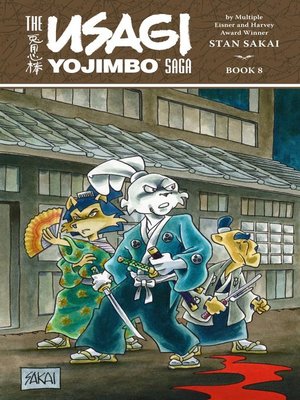 cover image of Usagi Yojimbo Saga, Volume 8